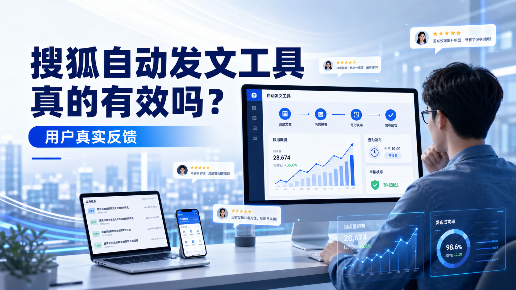 搜狐自动发文工具真的有效吗？许昌用户的真实反馈